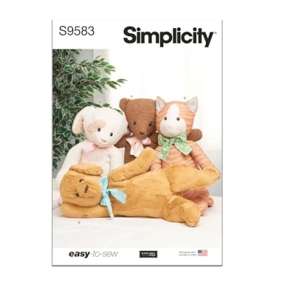 Afbeelding van Simplicity SS9583OS UNDEFINED Gevulde Craft OS (alleen één maat)