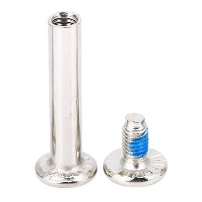 Afbeelding van VGEBY1 Skating schroeven, 10 stuks Inline Skate Vervanging schroeven Armaturen stalen constructie Assen wielen (31 mm)