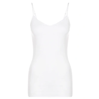 Afbeelding van Hanro dames Top met spaghettibandjes in de kleur Wit, maat: XS
