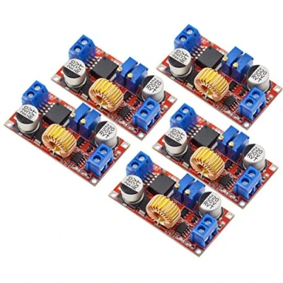Afbeelding van 5pcs 5A Max XL4015 DC to CC CV Step Down Lithium Battery Charger Converter