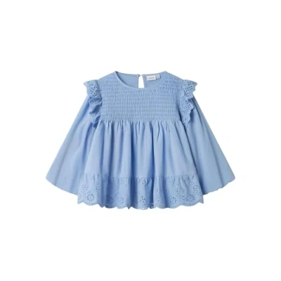 Afbeelding van Name it Fitora Shirt Blouse voor kinderen, Maat: 122/128, Serenity