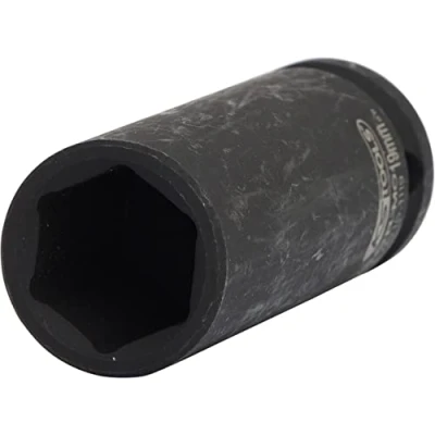 Afbeelding van KS Tools 515.1119 1/2&quot; zeskant kracht dop, lang, 19mm
