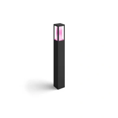 Afbeelding van Philips Hue Impress sokkellamp White and Color zwart hoog