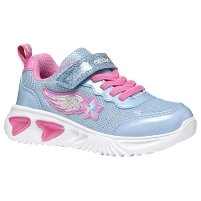 Afbeelding van Geox J Assister Girl B Schoenen, Sky/Pink, maat 36, roze (Sky Pink), 36 EU