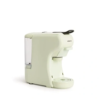 Afbeelding van CREATE POTTS STYLANCE Koffiemachine Koffiecupmachine Capsule Koffiezetapparaat Nespresso, Dolce Gusto 1450W Groen