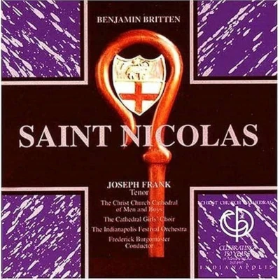 Afbeelding van Benjamin Britten St. Nicholas (CD)