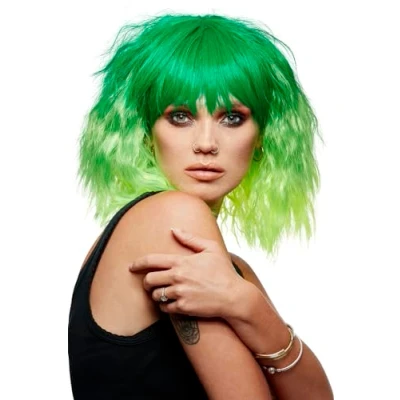 Afbeelding van Manic Panic Venus Envy Trash Goddess Pruik Groen