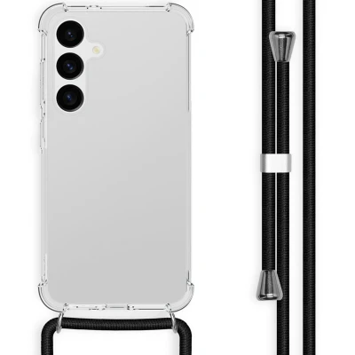 Afbeelding van Samsung Galaxy S24 Plus Hoesje Kunststof iMoshion Hardcase/Koordhoesje/Backcover Zwart Telefoonhoesje