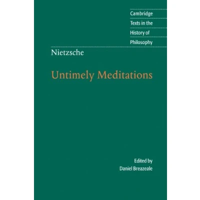 Afbeelding van Nietzsche: Untimely Meditations