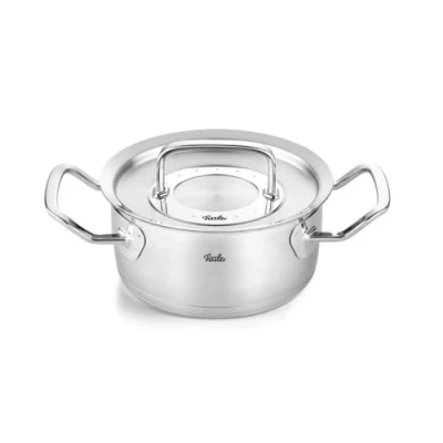 Afbeelding van Kookpan Fissler Original Profi Collection Laag met RVS Deksel 16 cm