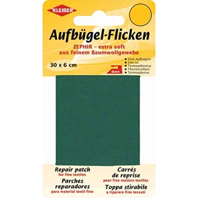 Afbeelding van 31012 Reparatiedoek opstrijkbaar groen