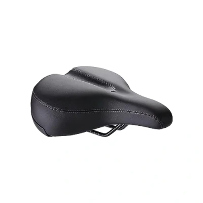 Afbeelding van BBB Cycling SoftShape Upright Fietszadel Comfortabel Stadszadel Unisex Zwart BSD 127