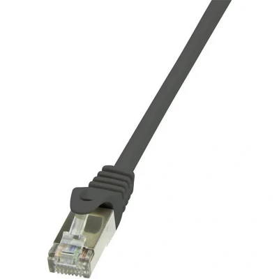 Afbeelding van LogiLink CP1073S RJ45 Netwerkkabel, patchkabel CAT 5e F/UTP 5.00 m Zwart Snagless 1 stuk(s)