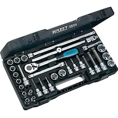 Afbeelding van Hazet 885N Dopsleutelset Metrisch 3/8 (10 mm) 32 delig
