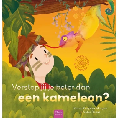 Afbeelding van Verstop jij je beter dan een kameleon? (Hardback)