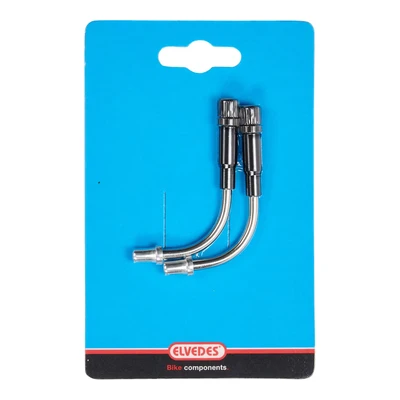 Afbeelding van Elvedes Verstelbare V brake bochtjes 90Elvedes RVS kort model (2 stuks)