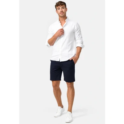 Afbeelding van Indicode Jeans Aalborg Shorts, Heren, Maat: Small, Navy