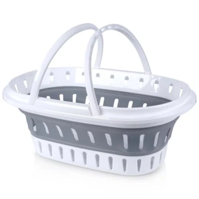 Afbeelding van Trendoz Wasmand opvouwbaar 25 l handvatten