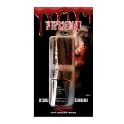 Afbeelding van 15 ml korst nepbloed, vampierbloed, filmbloed, perfect voor realistische wonden en speciale effecten in theater Halloween kostuums