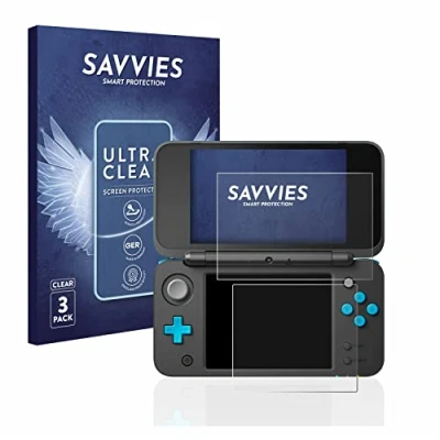 Afbeelding van Savvies (6 Stuks) Schermbeschermer voor Nintendo 2DS XL Screen Protector Ultra Transparant