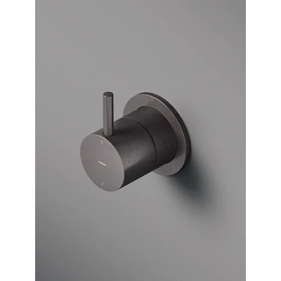 Afbeelding van HotBath Cobber Afbouwdeel 2 weg Omstel CB011EXT Mat wit