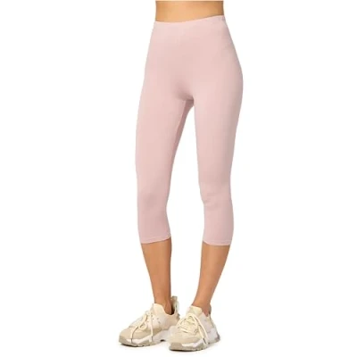 Afbeelding van Merry Style Dames 3/4 Legging MS10 144 (Poeder Roze, 3XL)