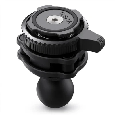Afbeelding van TUSITA Twist Lock 1&quot; Kogeladapter Houder met Trillingsdemper