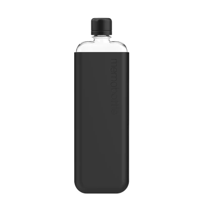 Afbeelding van Memobottle Slim Bottle OG Bundle black