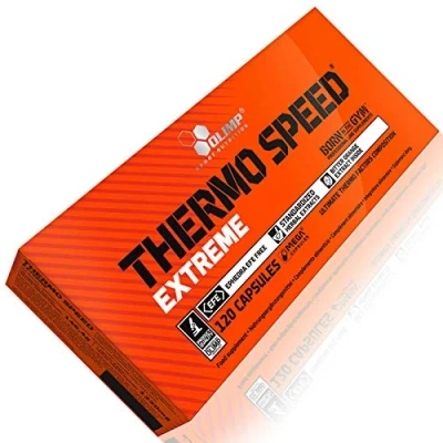 Afbeelding van Thermo Speed ​​Extreme 60 Capsules Gewichtsverlies thermogene vetverbrander Afslankpillen voor snelle vermindering van vetweefsel Blisters Only geen doos