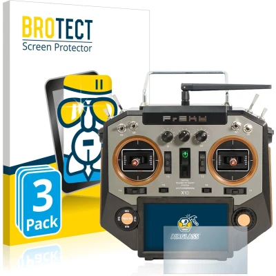 Afbeelding van BROTECT Screenprotector voor FrSky Horus X10 Folie Beschermfolie Beschermglas transparant (3 Stuks)