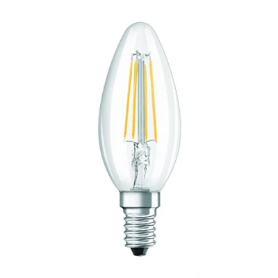 Afbeelding van BELLALUX LED lamp, Base: E14, Cool White, 4000 K, 4 W, vervanging voor 40 W gloeilamp, helder, CLB 1 Pack