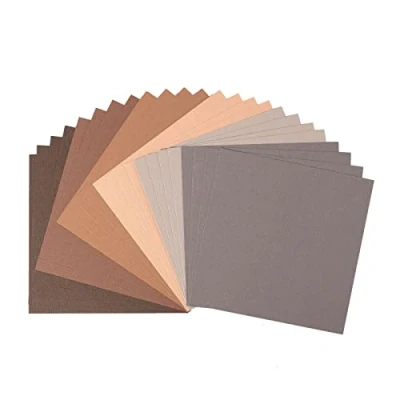 Afbeelding van Vaessen Creative Florence Scrapbook Papier 216 g 6x6&quot; x24 vellen multipack, bruin, papier, multicolor, 15 x 0,8 cm