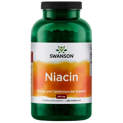 Afbeelding van Swanson Health Niacine 500mg 250 capsules