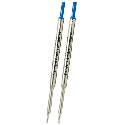 Afbeelding van Online 95159 balpen standaard grote capaciteit, lijndikte M (middel), letterkleur blauw, ISO 12757 2 G1, stuks