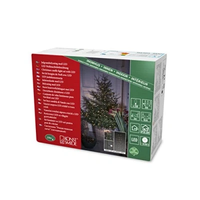 Afbeelding van KONSTSMIDE Led boomverlichting Ledlichtsnoer met ring ø 11, globes, 5 strengen à 50 dioden (1 stuk)