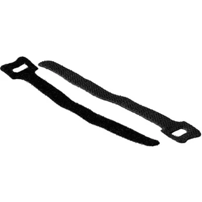 Afbeelding van ACT CT4005 Klittenband Tie Wraps Kabelbinders 12/180 mm 20 stuks Zwart