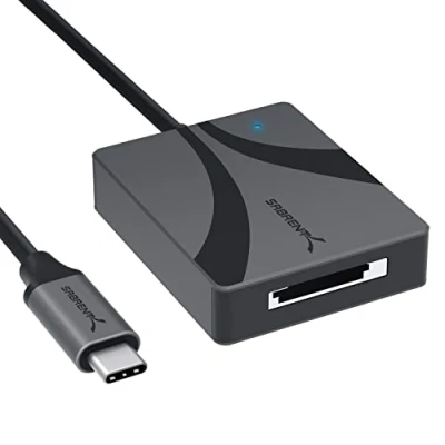 Afbeelding van SABRENT CFexpress type A kaartlezer, USB C 3.2x2 naar cf express geheugenkaartlezer, overdrachten 800MBps externe kaartadapter voor fotografen, videografen (CR CFXA)