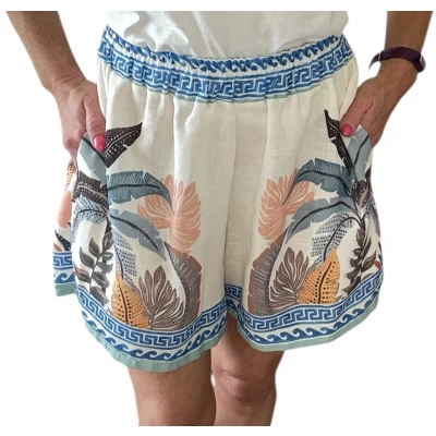 Afbeelding van Shortje, fantasieprint, one size