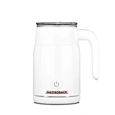 Afbeelding van Gastroback 42325 Latte Magic, melkopschuimer, warm of koud melkschuim in enkele seconden (max. 350 ml), verwarmen van melk cacao, 500 watt, wit, kunststof