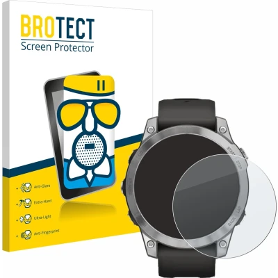 Afbeelding van BROTECT Antireflecterende Glas Screen Protector Mat voor Garmin Fenix 7 (47 mm) Schermbeschermer [Beschermglas Folie niet Gehard Glas]