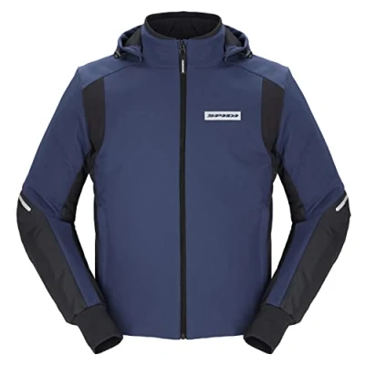 Afbeelding van Spidi Armor H2Out Motorcycle Hoodie, blauw, afmeting 3XL voor man
