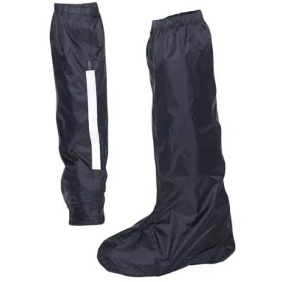 Afbeelding van HOCK Unisex Fiets regenbeenkappen met reflectoren Knielengte 100% waterdicht regenbescherming voor mannen en vrouwen L