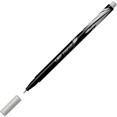 Afbeelding van 12x Bic fineliner Intensity grijs