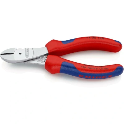 Afbeelding van Knipex zijsnijtang 7405 kunststof 140 mm