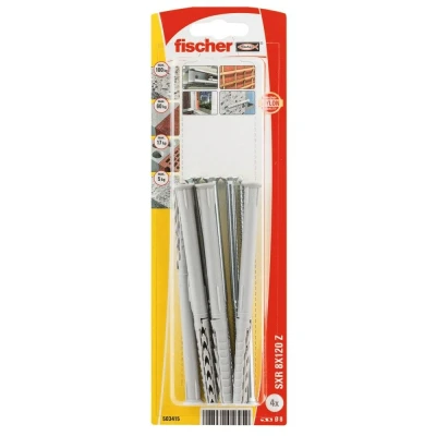 Afbeelding van Fischer constructieplug SXR 8x120mm 4 stuks