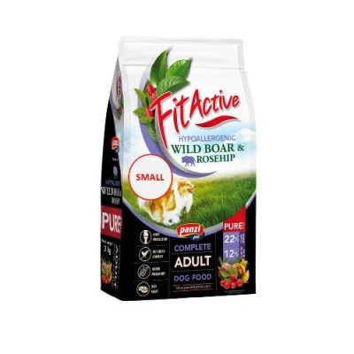 Afbeelding van Pure Wild Boar SMALL Hypoallergeen hondenvoer Zonder kip / tarwe Everzwijn smaak 3kg