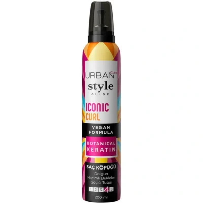 Afbeelding van Urban Care Style Guide Iconic Curl Haarmousse 200 ml