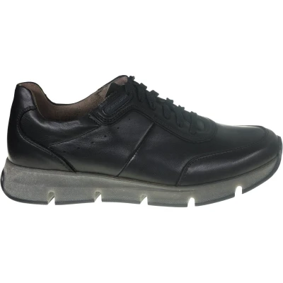 Afbeelding van Pius Gabor 1022.11.08 heren sneaker zwart maat 48 (EU) 13 (UK)