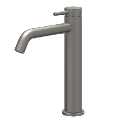 Afbeelding van IVY Bond wastafelkraan Medium Geborsteld Metal Black PVD