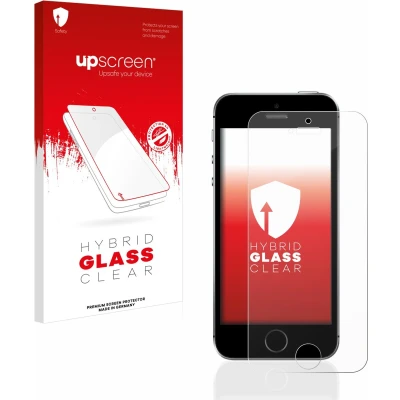 Afbeelding van upscreen Screenprotector voor Apple iPhone SE 2016 Folie Beschermfolie Beschermglas transparant